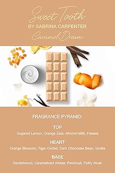 Amazon.com : Sabrina Carpenter Eau de Parfum - Caramel Dream